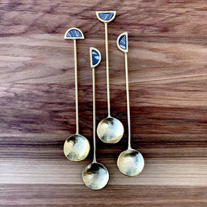 Fez Tea Spoon | Set of 4 | 3 Styles available at Bench Home