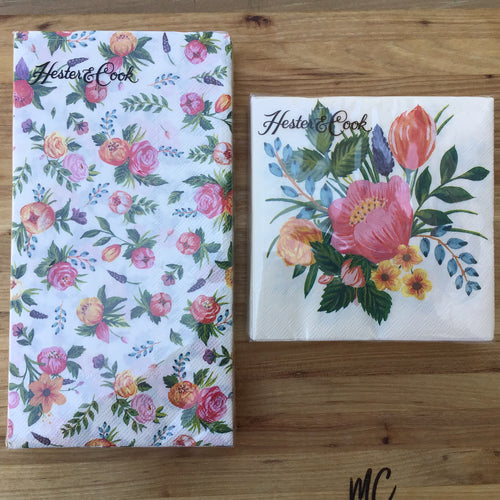 Sweet Garden Napkins | 2 Styles