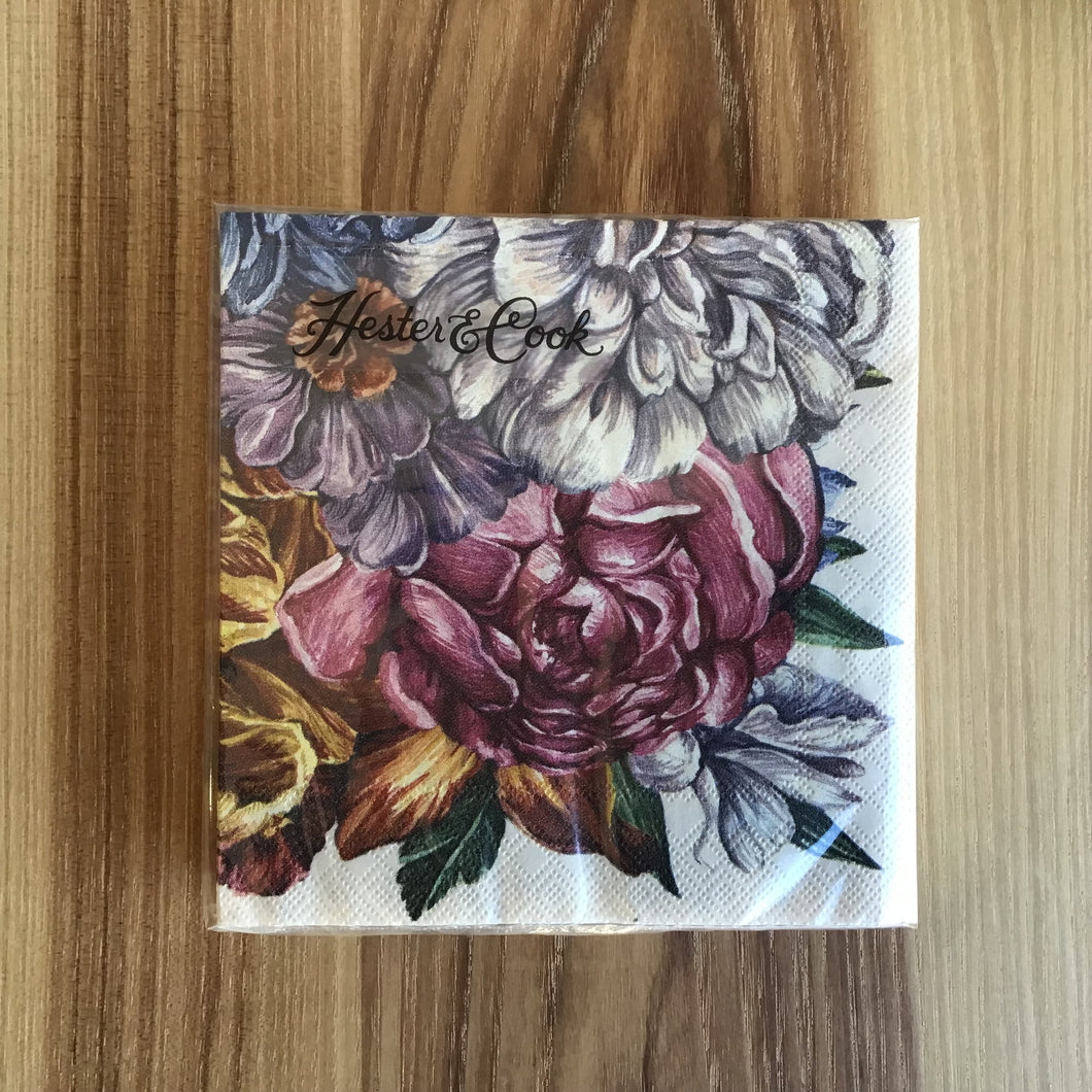 Dutch Floral Paper Napkin Set | 2 Styles