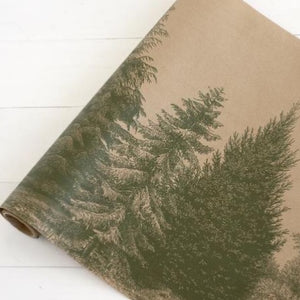 Evergreen Paper Table Runner available at Bench Home