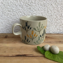 Load image into Gallery viewer, Floral Stoneware Mug | 4 Styles