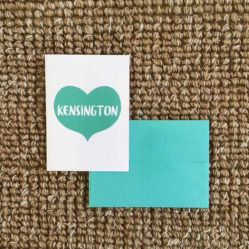 Kensington Heart Greeting Card