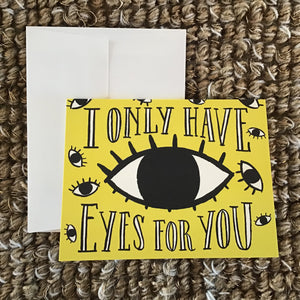 Eyes For You Card available at Bench Home