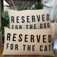 Load image into Gallery viewer, Reserved for Cat/Dog Pillow | 2 Styles
