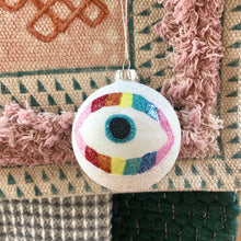Load image into Gallery viewer, Spectrum Eyeball Ornament | 2 Styles