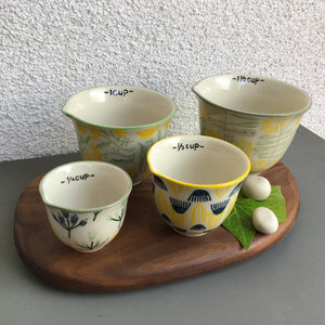 Floral Measuring Cup Set available at Bench Home