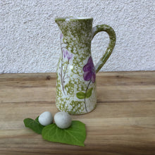Load image into Gallery viewer, Floral Stoneware Pitcher | 4 Styles