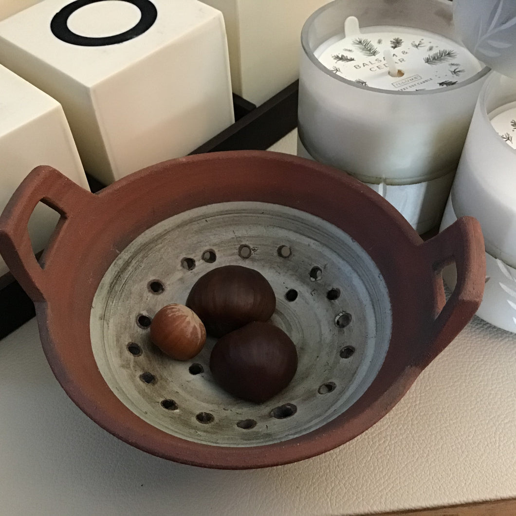 Small Ceramic Berry Strainer