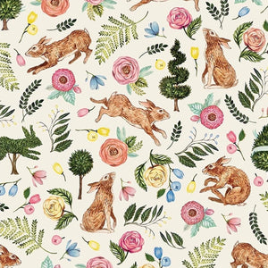 Bunny Garden Paper Placemats | Set of 24 available at Bench Home