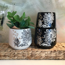 Load image into Gallery viewer, Floral Stoneware Planter | 3 Styles