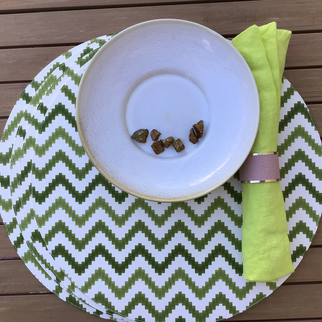 Green Ripple Placemat