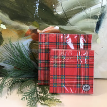 Load image into Gallery viewer, Tartan Paper Napkins | 2 Styles