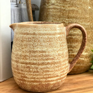 Stoneware Pitcher | 2 Sizes available at Bench Home