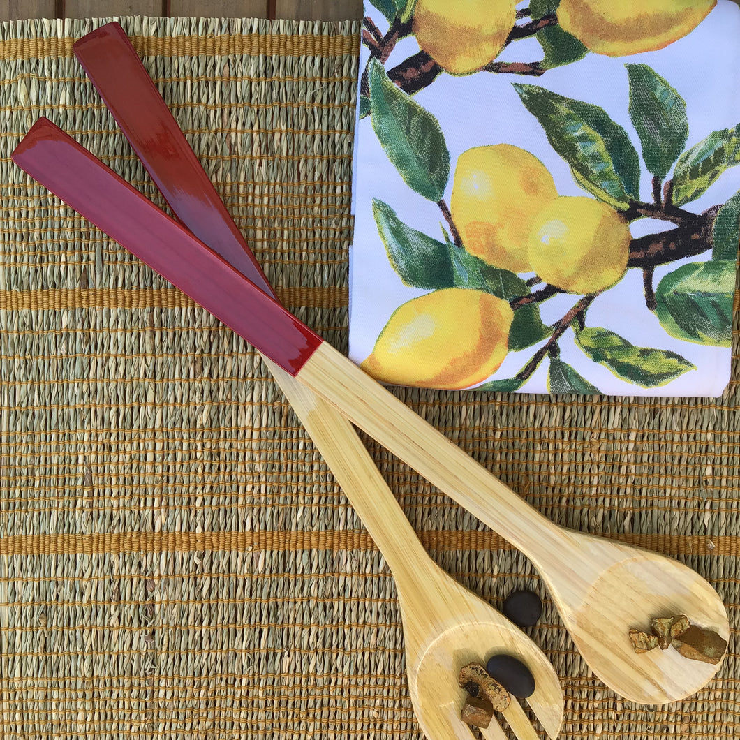 Bamboo Long Serving Spoons | 7 Styles