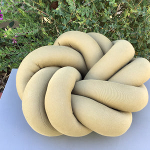 Large Ring Knot Pillow | 3 Colors available at Bench Home