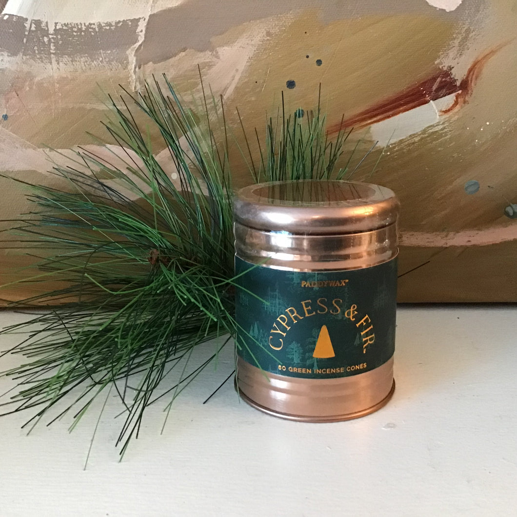 Cypress and Fir Incense Cones