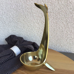 Brass Whale Bottle Holder available at Bench Home