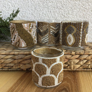 Glass Bead Tealight Holder | 4 Styles available at Bench Home