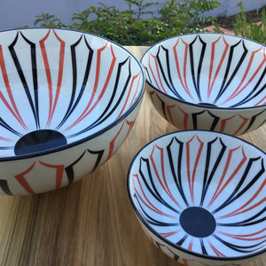 Kiri Graffica Lines Bowls | 3 Sizes available at Bench Home