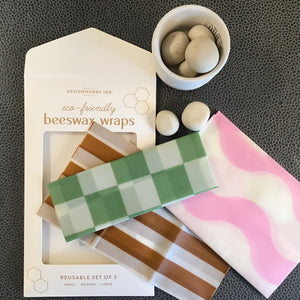 Beeswax Wraps available at Bench Home