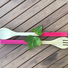 Load image into Gallery viewer, Bamboo Long Serving Spoons | 7 Styles