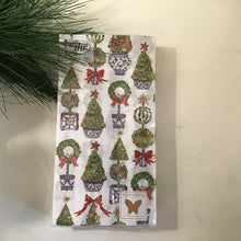 Load image into Gallery viewer, Topiary Trees Napkin Set | 3 Styles