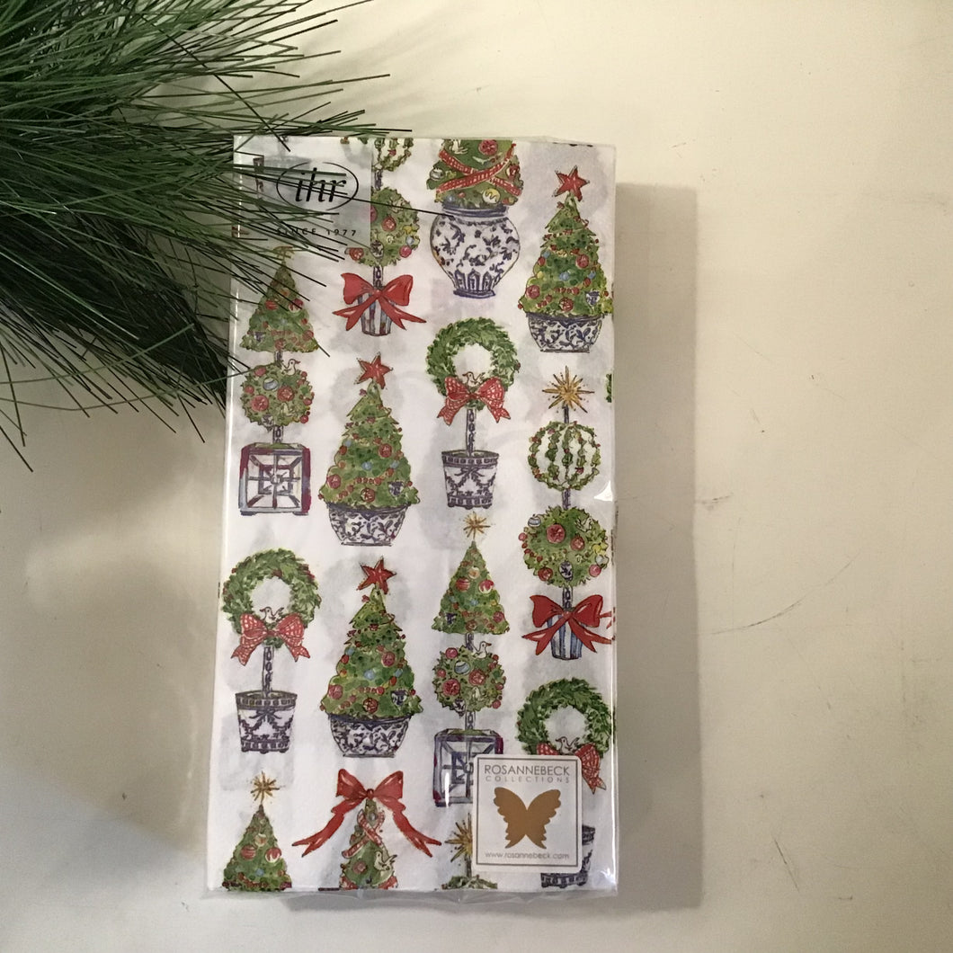 Topiary Trees Napkin Set | 3 Styles