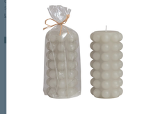 Load image into Gallery viewer, Tall Hobnail Pillar Candles | 3 Styles