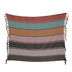 Striped Throw Blanket available at Bench Home