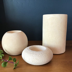 Sandstone Tealight Holder | 3 Styles available at Bench Home