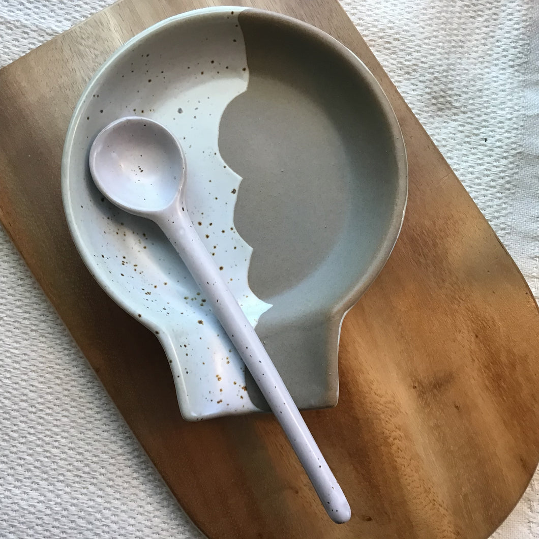 Speckle Stoneware Spoon