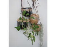 Load image into Gallery viewer, Hanging Pot with Leather | 4 Styles