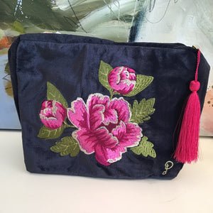 Velvet Cosmetic Bags | 2 Styles available at Bench Home