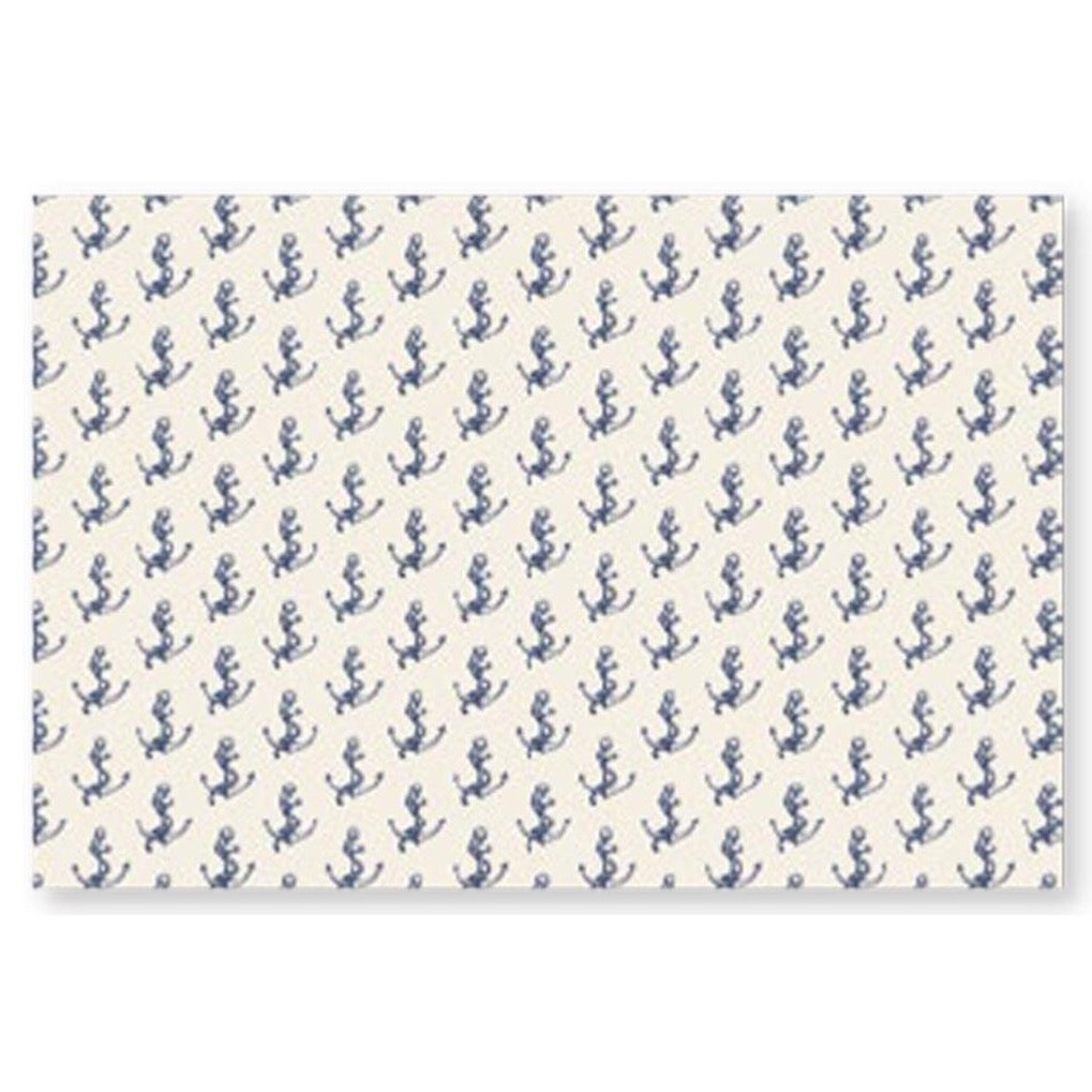 Anchor Pattern Paper Placemats | Set of 30