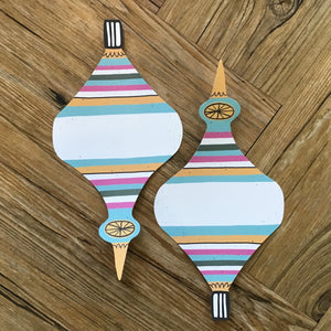 Ornament Paper Table Accent | Set of 12 available at Bench Home