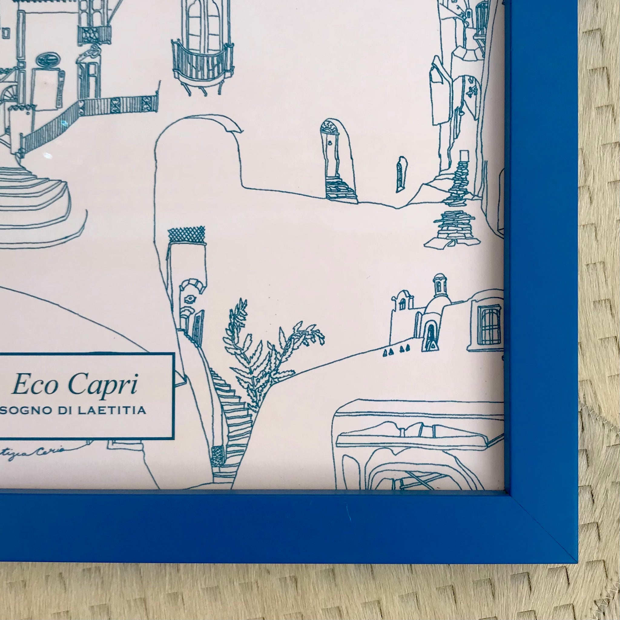 Framed Eco Capri Print – Bench Home