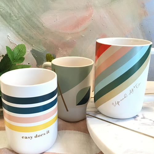 Colorful Ceramic Mugs | 3 Styles