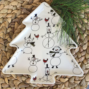 Patterned Tree Shaped Plate available at Bench Home