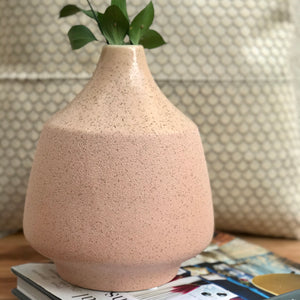 Blush Textured Vase | 2 Sizes available at Bench Home