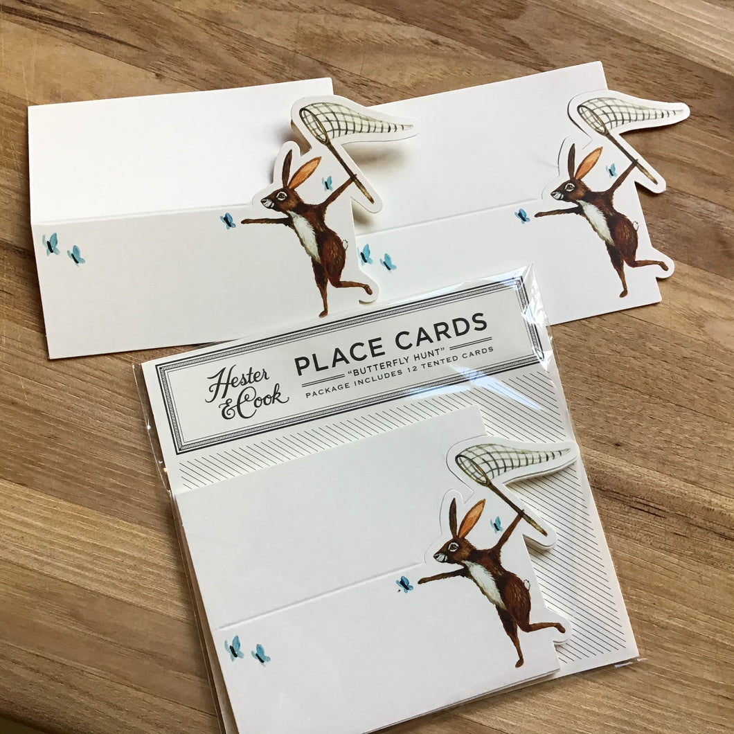Butterfly Hunt Place Cards