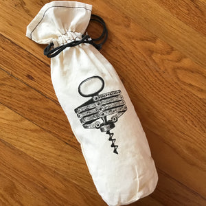 Cotton Wine Bags | 5 Styles available at Bench Home