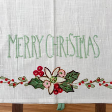Load image into Gallery viewer, Cotton Slub Christmas Tea Towel | 3 Styles
