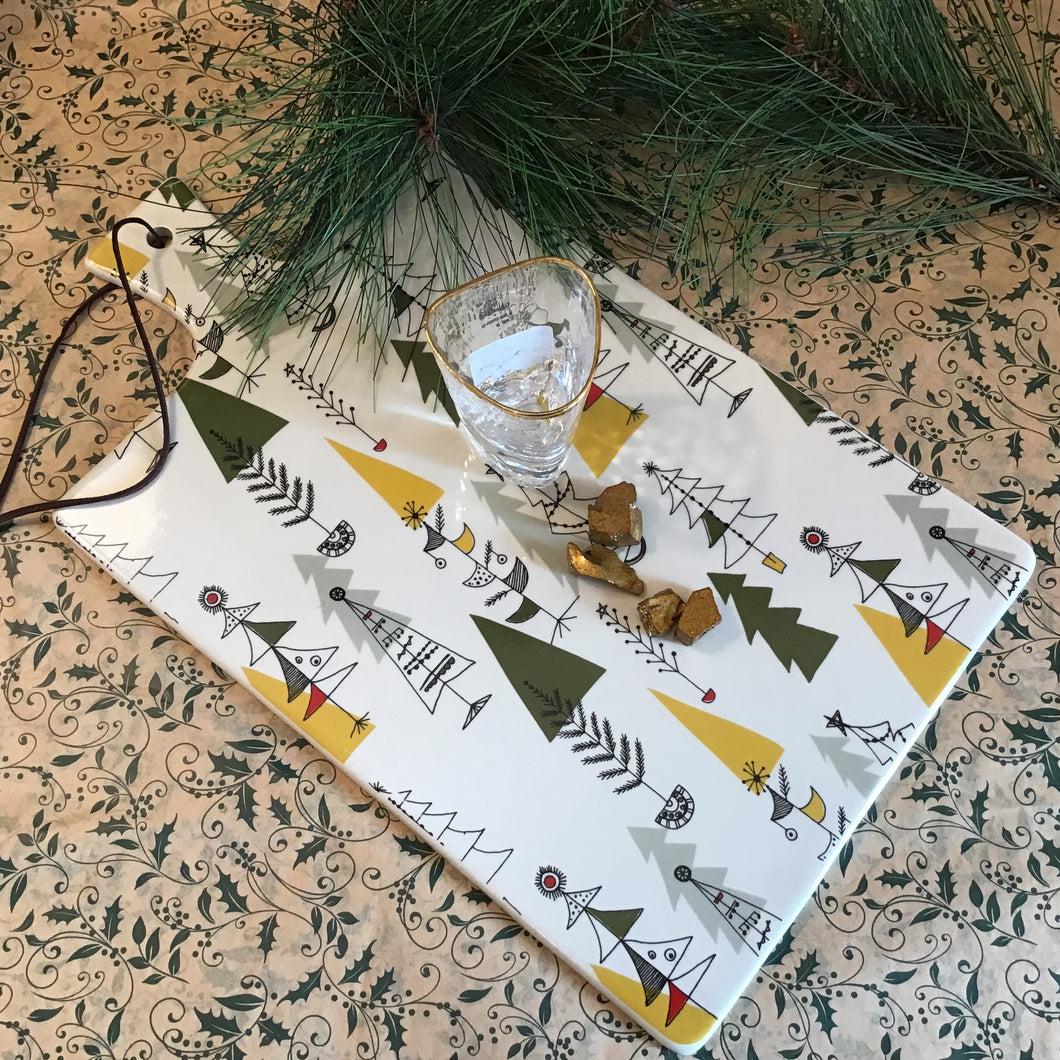 Holiday Tree Cutting Board