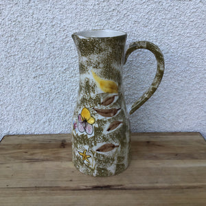 Floral Stoneware Pitcher | 4 Styles available at Bench Home