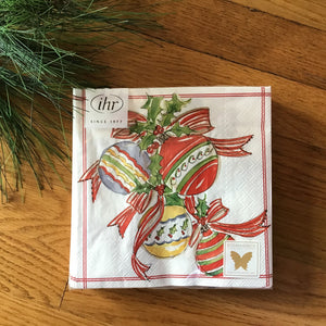 Christmas Bells Napkin available at Bench Home