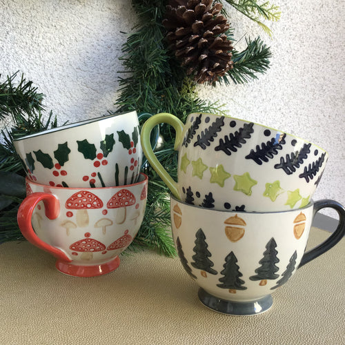 Holiday Stoneware Mug | 4 Styles