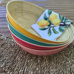 Bamboo Bowl Medium | 4 Styles available at Bench Home
