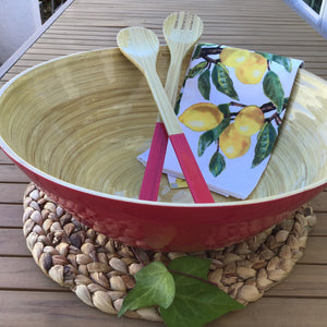 Bamboo Bowl Extra Large | 5 Styles available at Bench Home