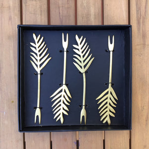 Cocktail Forks | Set of 4 | 2 Styles available at Bench Home