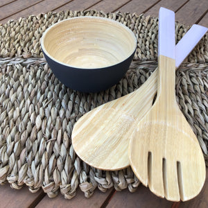 Navy Bamboo Two-Toned Bowls | 5 Styles available at Bench Home